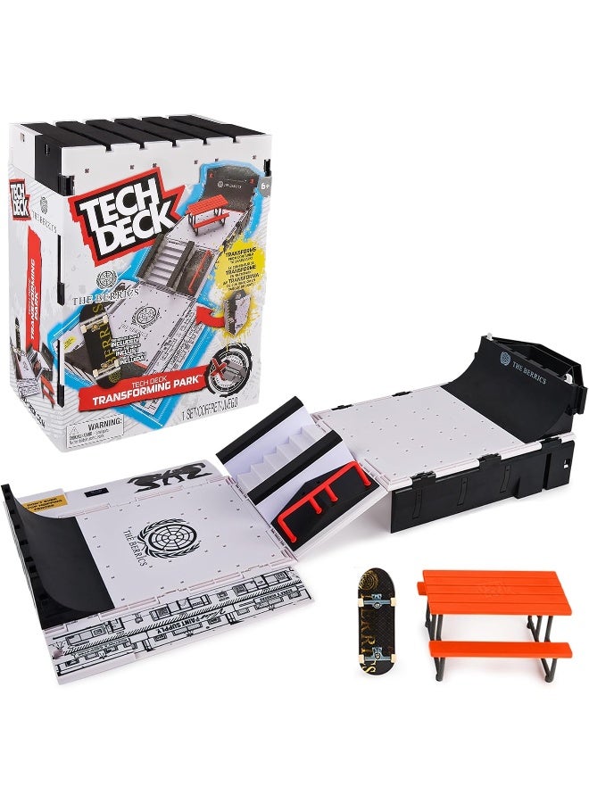 Tech Deck مجموعة اللعب Tech Deck The Berrics لتحويل الحديقة X-Connect مع منحدر إنشاء الحديقة (76.2 سم) - Image 3