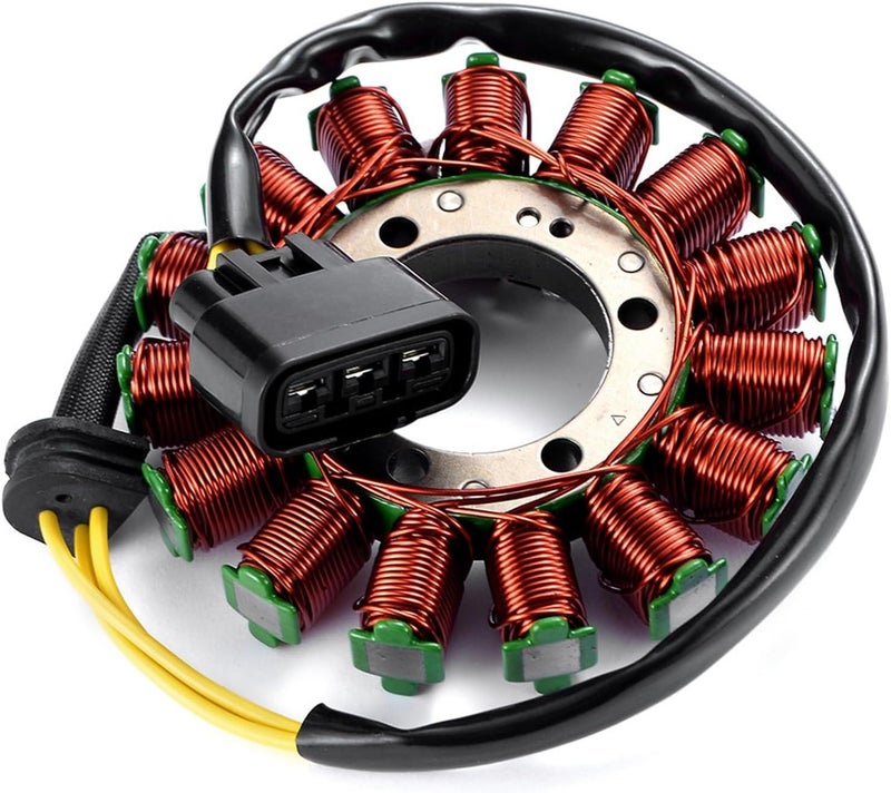 QASULER Motorcycle Engine Generator Magneto Stator Coil - Image 5