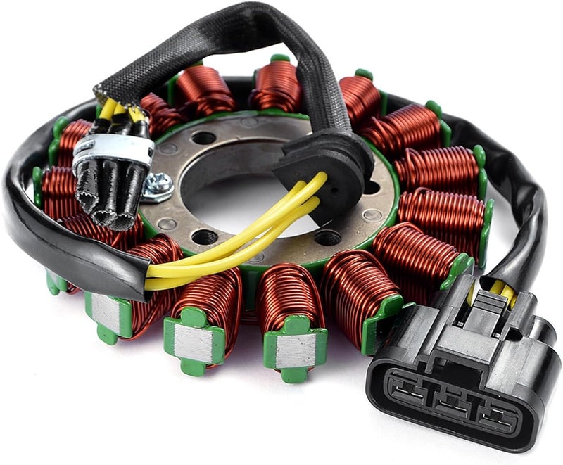 QASULER Motorcycle Engine Generator Magneto Stator Coil - Image 3