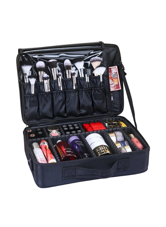 Large Capacity Cosmetic Storage Bag Effortlessly Organize and Showcase All Your Beauty Essentials in Chic Style - Image 4