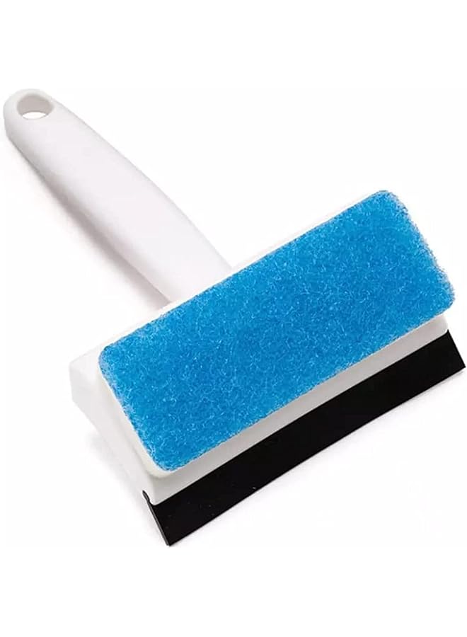 Zaboon ممسحة تنظيف الزجاج متعددة الأغراض ومكشطة لتنظيف النوافذ مع شفرة مطاطية ناعمة - Image 1