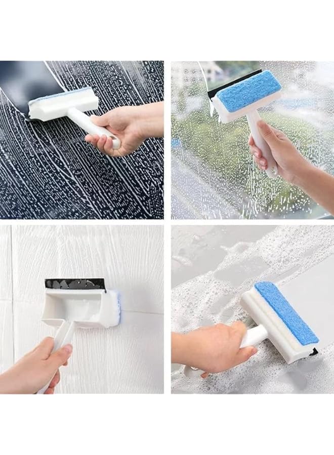 Zaboon ممسحة تنظيف الزجاج متعددة الأغراض ومكشطة لتنظيف النوافذ مع شفرة مطاطية ناعمة - Image 3