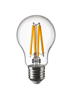 LED bulb E27 470 lumen, globe clear
