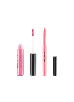 Profusion Cosmetics Profusion Cosmetics Lip Duo Matte Lipstick and Liner Combo, Bold and Beautiful Long Lasting Lip Kit With Luxurious Matte Lip Liner and Cream (Lust) 