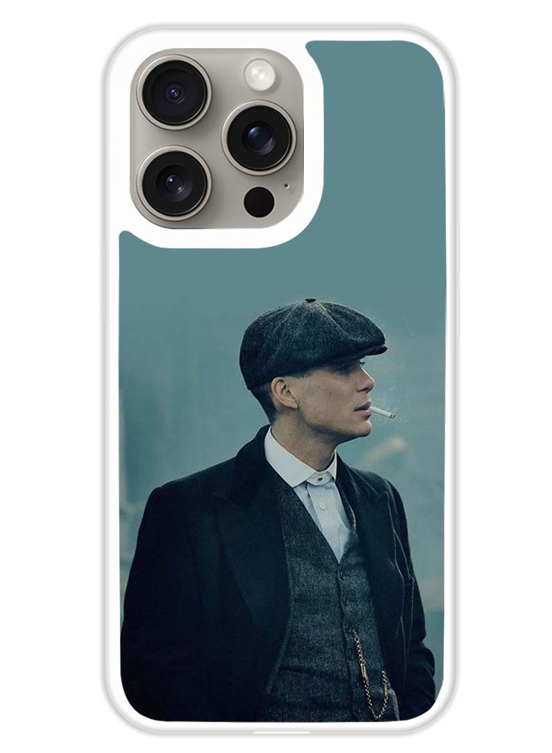 Theodor Protective Case Cover For APPLE IPHONE 15 Pro Peaky (White Bumper) - Image 1