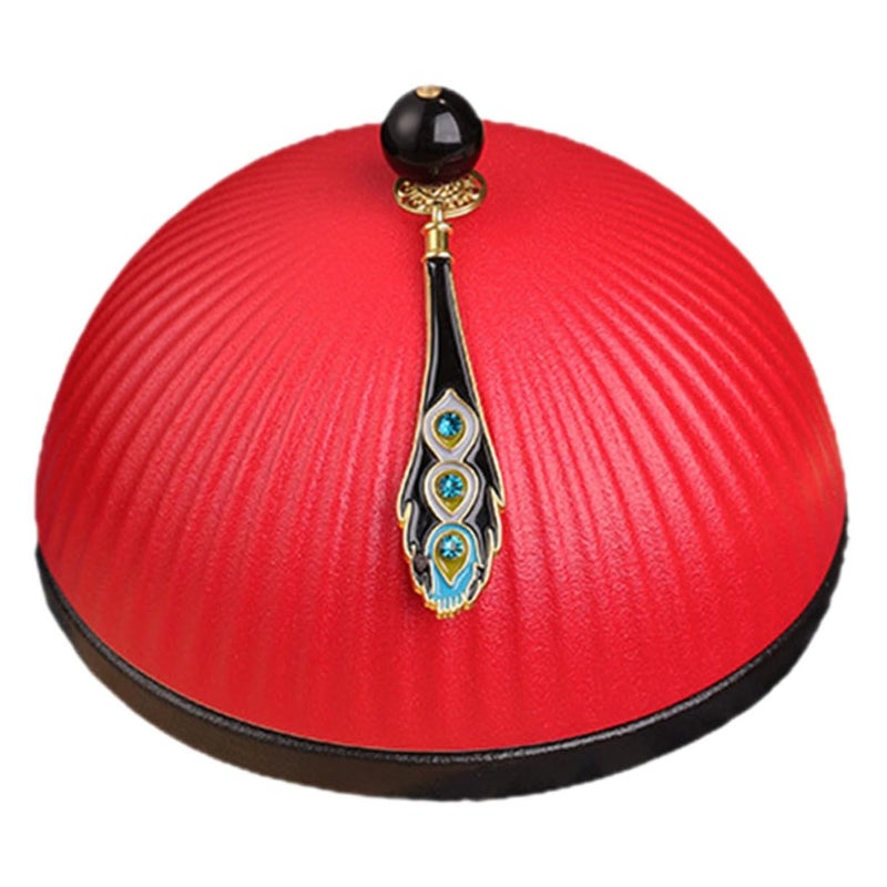 Creative Hat Shaped Ashtray with Lid Desktop Storage Container Compact Ash Holder for Home Office - Image 2