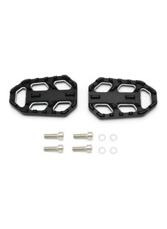 NIBEMINENT Motorcycle FootPegs Front Billet Wide Pedals For Kawasaki Versys 650/1000/X300 2010-2019  - Image 1