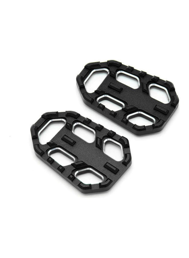 NIBEMINENT Motorcycle FootPegs Front Billet Wide Pedals For Kawasaki Versys 650/1000/X300 2010-2019 - Image 4