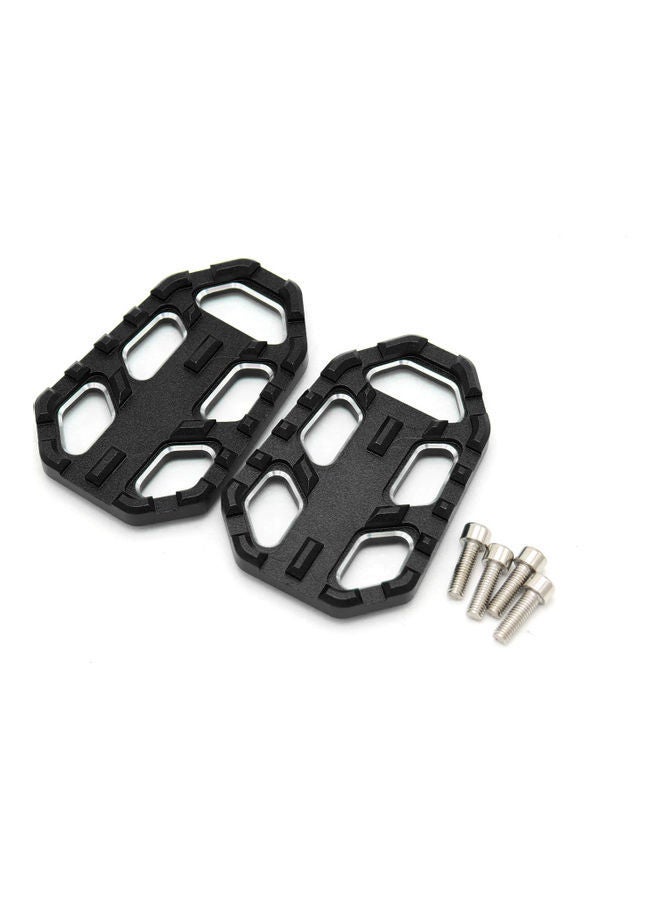 NIBEMINENT Motorcycle FootPegs Front Billet Wide Pedals For Kawasaki Versys 650/1000/X300 2010-2019 - Image 5