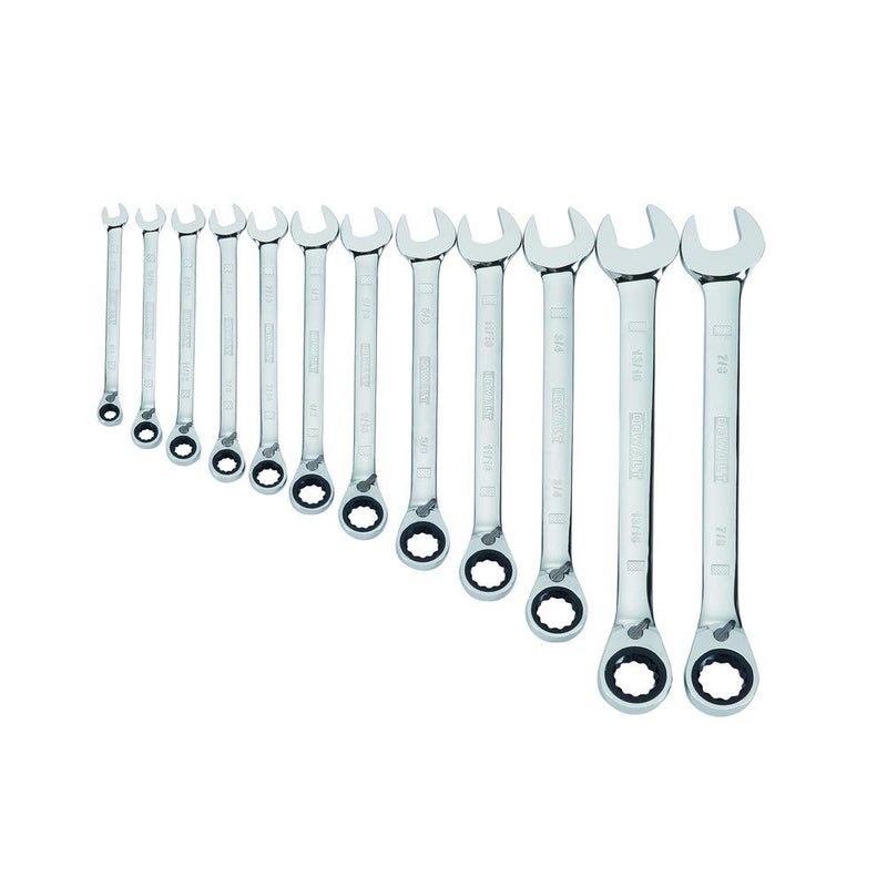 DEWALT Ratcheting Wrench Set MM 12Piece DWMT19230 - Image 2