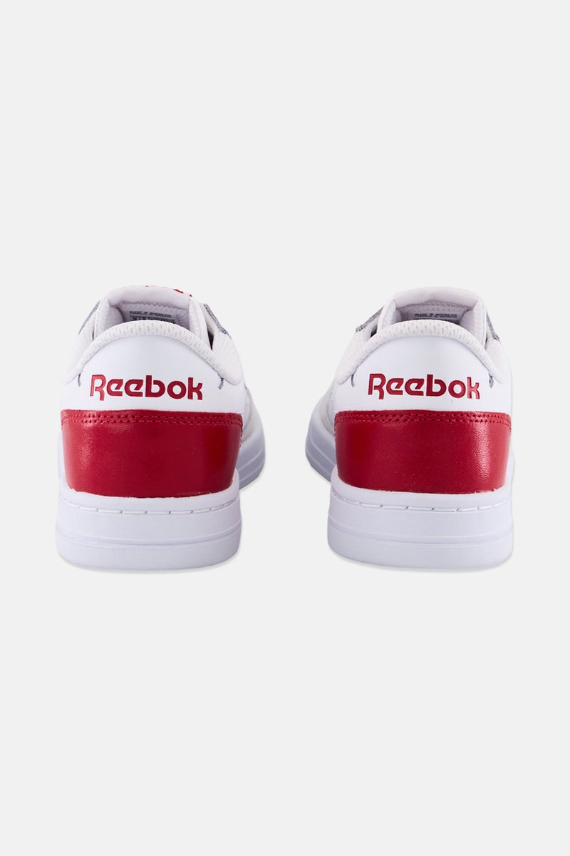 Reebok Men Court Peak Lace Up Tennis Shoes, White  - Image 2