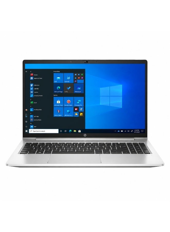 HP Renewed - HP ProBook 650 G8 Laptop - 15.6" Full HD, Intel Core i5-1135G7, 8GB RAM, 256GB SSD, Intel Iris Xe Graphics,Windows 11, Silver English/Arabic silver - Image 1
