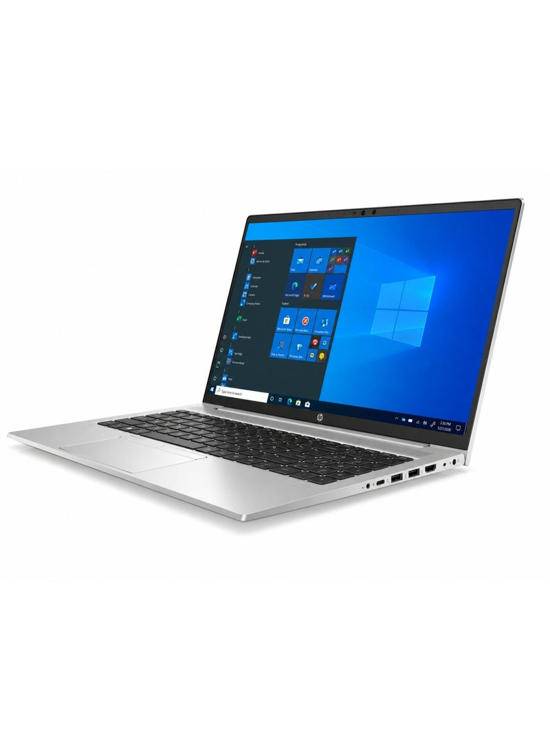 HP Renewed - HP ProBook 650 G8 Laptop - 15.6" Full HD, Intel Core i5-1135G7, 8GB RAM, 256GB SSD, Intel Iris Xe Graphics,Windows 11, Silver English/Arabic silver - Image 2
