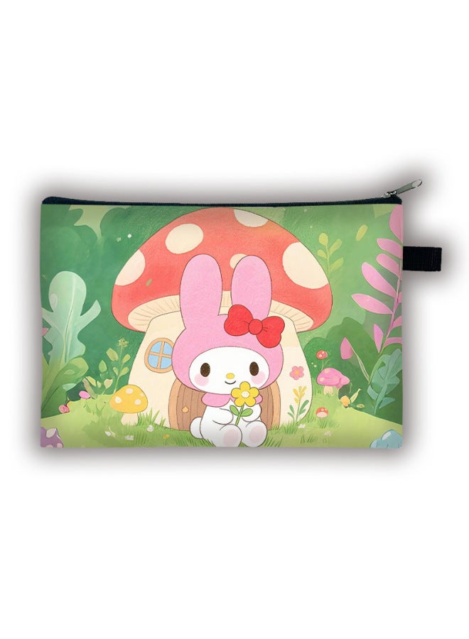 New Melody Coin Purse For Students, Cute Large-capacity Desktop Cartoon Storage Bag, Children's Large Key Card Holder