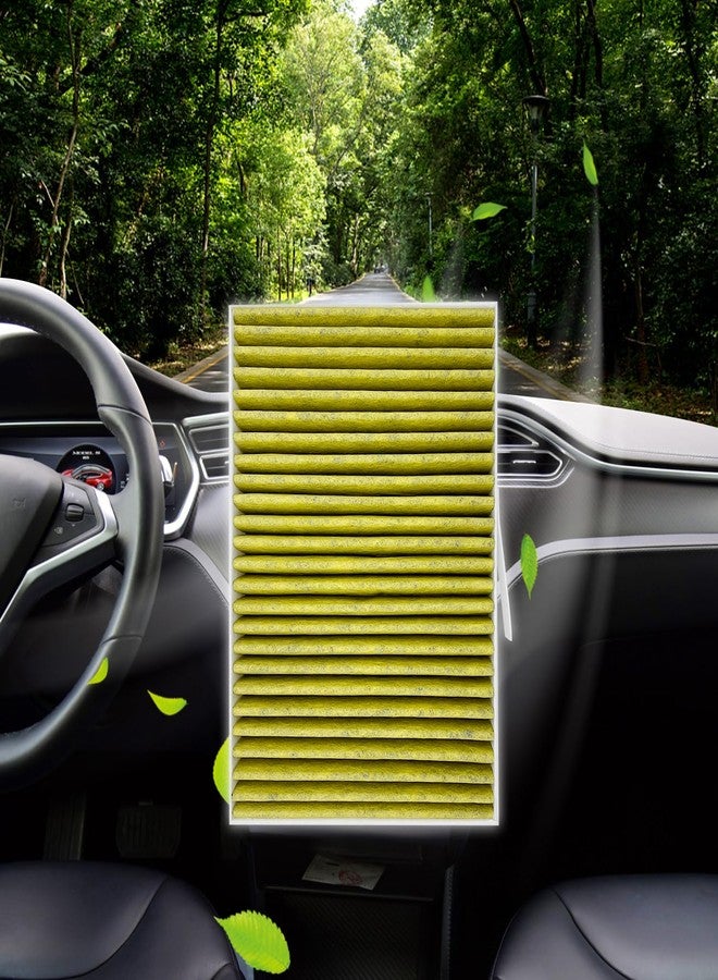 EVTIME for Tesla Model S Cabin Air Filter with Activated Carbon Fit 2016+ Model S Fit 21072736-00-A 1072736-00-B (2016+ Activated Carbon) - Image 4