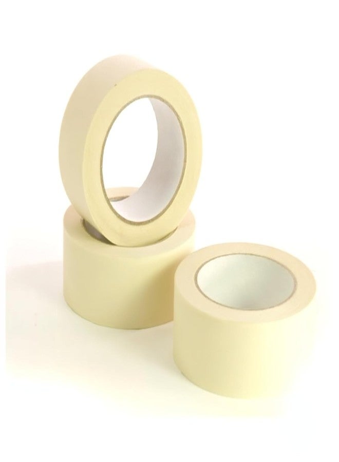 SVDK 2-Inch x 20 Meter Masking Tape | No-Residue Adhesive Painter’s Tape for Labelling, Painting & Crafting | Smooth Paper Finish, Easy Tear (Pack of 3) - Image 2