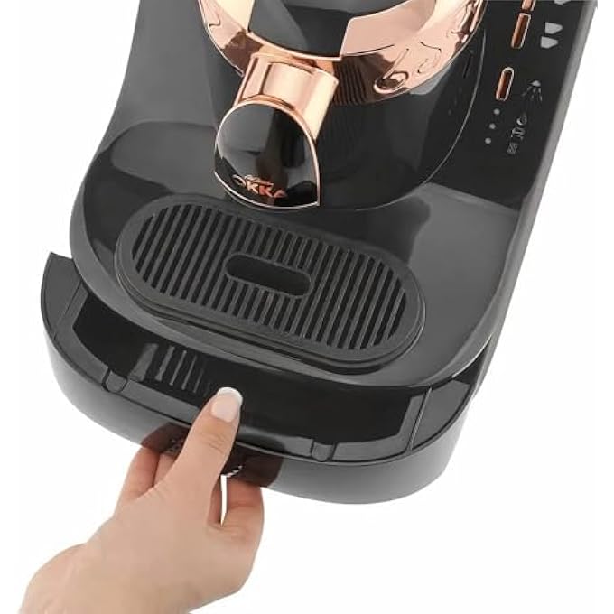 ارزوم اوكا ماكينة قهوة تركية كهربائية احترافية أوتوماتيكية بالكامل، لون أحمر Ok002N، ضمان لمدة عام في الإمارات العربية المتحدة - Image 2