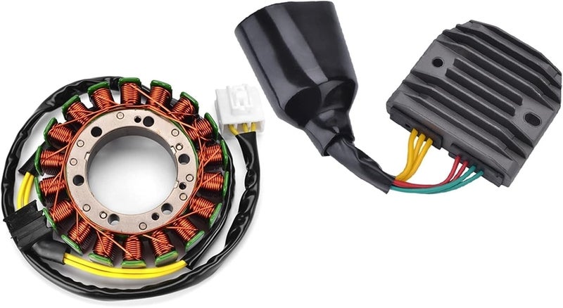 Wivplex Motorcycle Regulator Rectifier and Stator Coil Set - Image 1