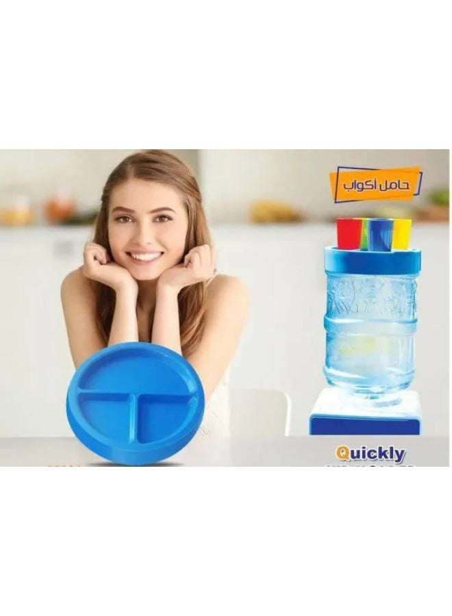 Plastic cup organizer for above water bottles - Image 3