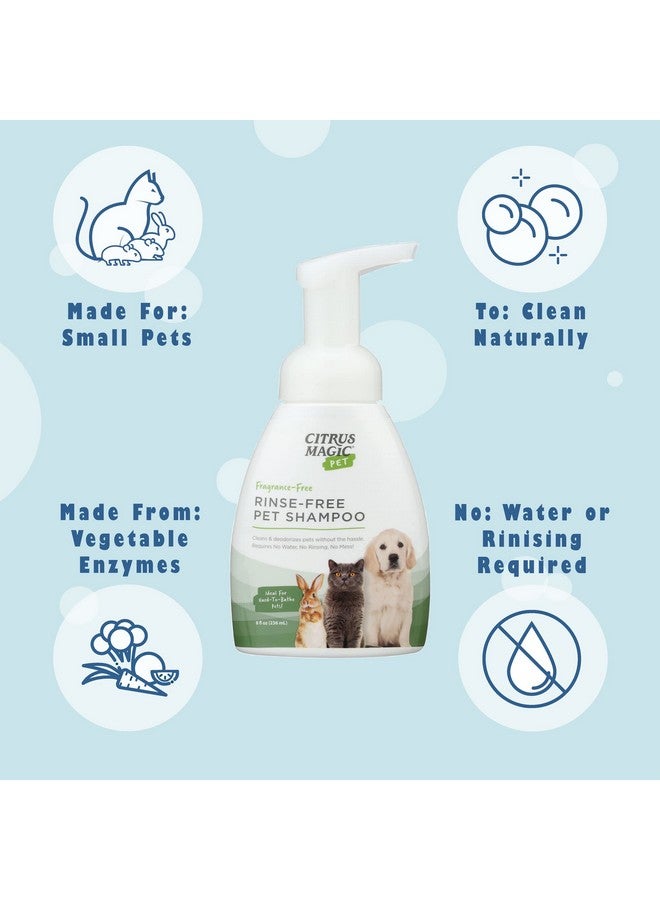 سيتريس ماجيك شامبو سيتروس ماجيك للحيوانات الأليفة بدون شطف، 8 أونصة سائلة، عبوة من قطعتين - Image 3