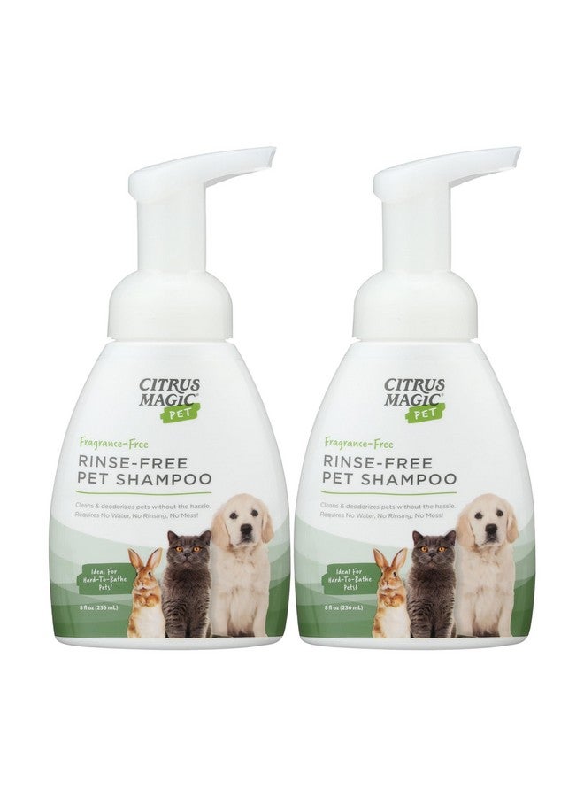 سيتريس ماجيك شامبو سيتروس ماجيك للحيوانات الأليفة بدون شطف، 8 أونصة سائلة، عبوة من قطعتين - Image 1