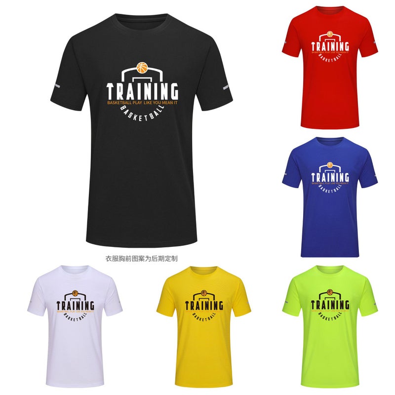 Table Tennis Clothing Short-Sleeved Quick-Drying Sports Suit Training Casual Kidsren'S Adult T-Shirt Top Shorts Suit - Image 3