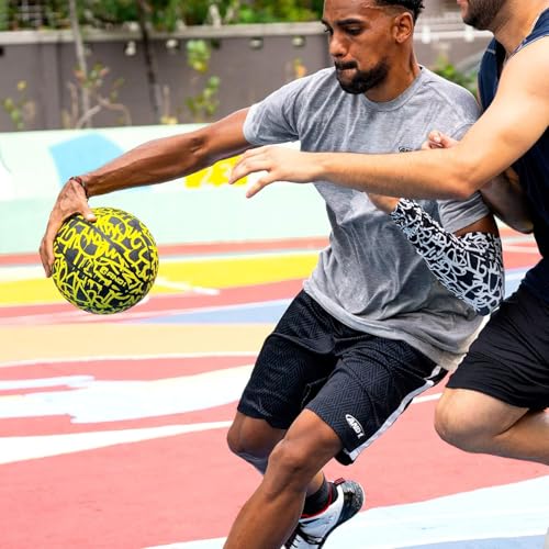 AND1 Fantom Graffiti Rubber Basketball: Official Regulation Size 7 (29.5 inches) - Deep Channel Construction Streetball, Made for Indoor Outdoor Basketball Games - Image 3