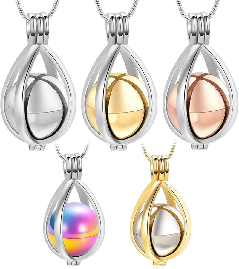 Companionship Pet Memorial Necklace Hollow Out Cremation Pendant Jewelry Crafted Portable Pet Memorial - Image 3