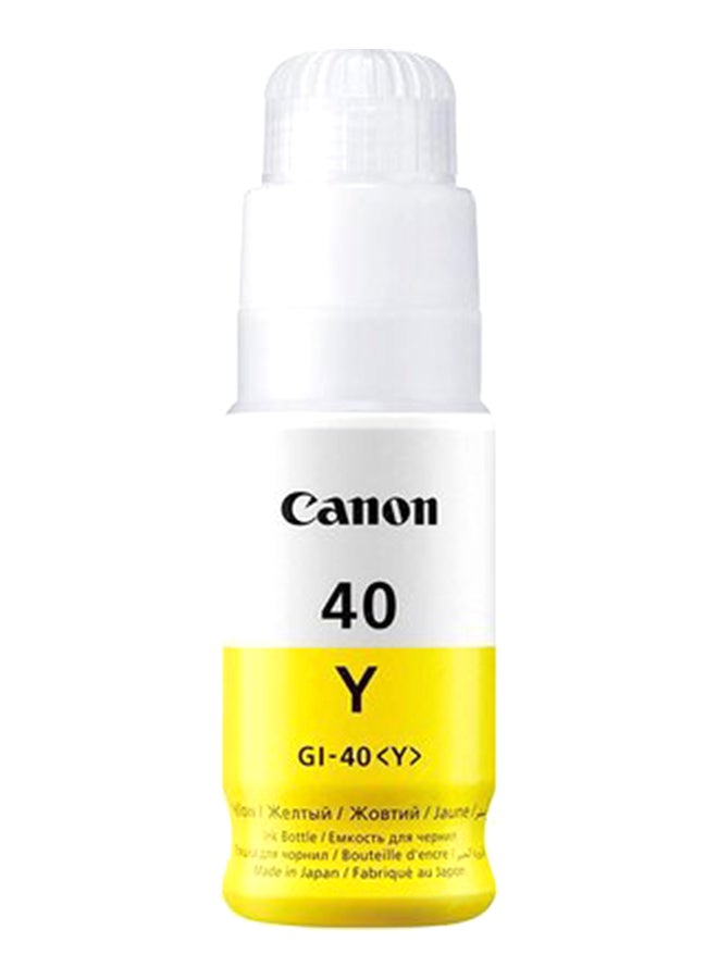 خرطوشة GI-40 للطابعات النافثة للحبر أصفر
