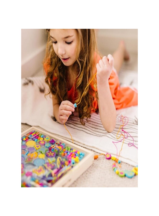 Melissa & Doug Created By Me! Wooden Deluxe Bead Bouquet Set Multicolour 28.58 x 2.54 x 29.97 cm SMD6073074 - Image 4