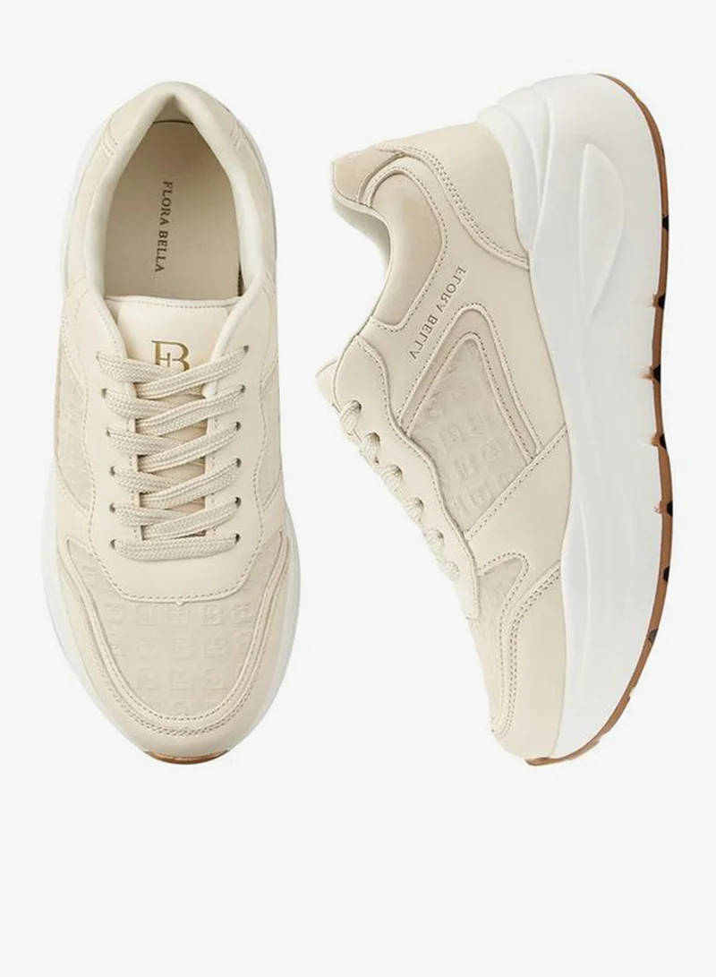 فلورا بيلا من شو إكسبرس حذاء رياضي بألواح وإغلاق بشريط لاصق