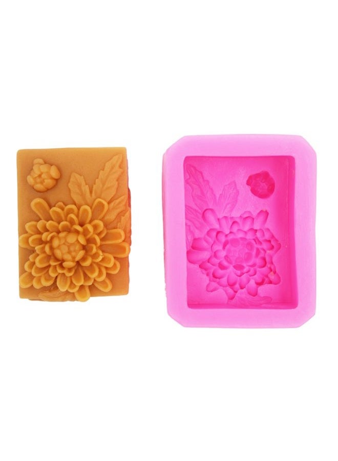 Longzang (S178) - 7.4cm chrysanthemum 50304 Craft Art Silicone Soap mould Craft Moulds DIY (S178) - Image 4