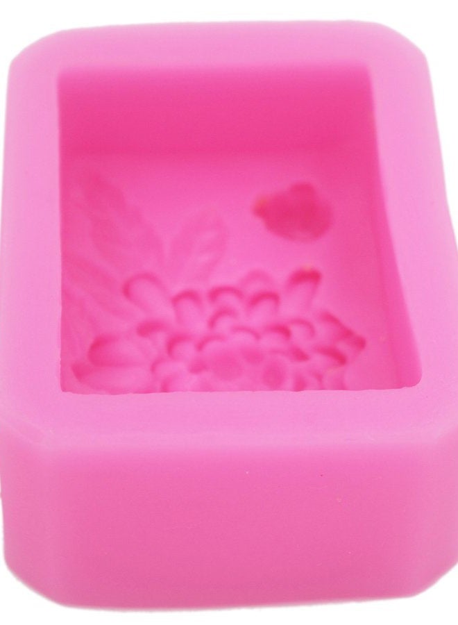 Longzang (S178) - 7.4cm chrysanthemum 50304 Craft Art Silicone Soap mould Craft Moulds DIY (S178) - Image 3
