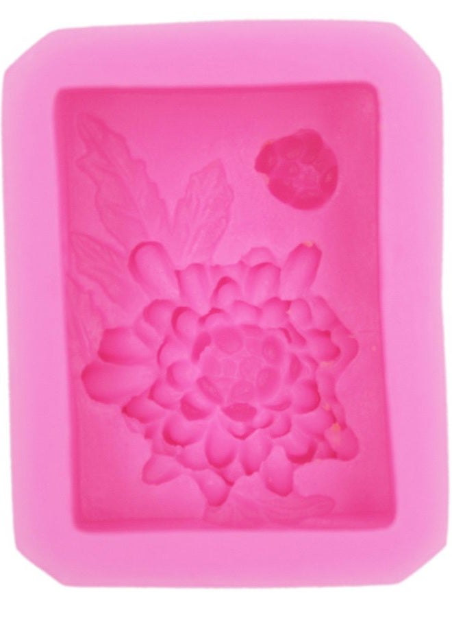 Longzang (S178) - 7.4cm chrysanthemum 50304 Craft Art Silicone Soap mould Craft Moulds DIY (S178) - Image 2