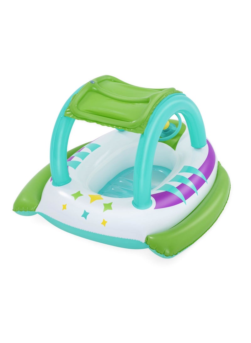 بست واي قارب فضاء قابل للنفخ مع مظلة شمسية للأطفال - 34149 - Image 4