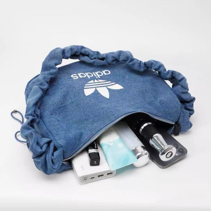 Adidas Printed Logo Sports Bag Size：23*11*15. - Image 3