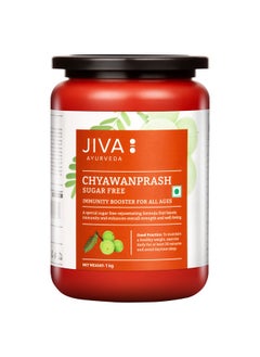 Jiva Jiva Sugar Free Chyawanprash 1Kg (Pack of 1) Rich in Vitamin-C, No Added Sugar, Natural Rejuvenator & Immunity Booster  - Image 1
