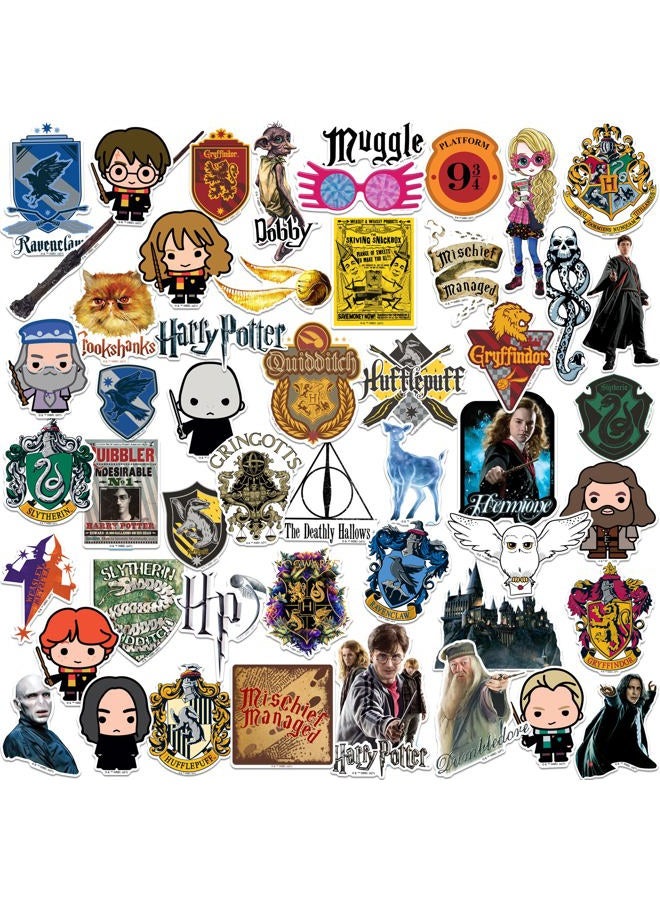 GRAPHICS & MORE Harry Potter Die Cut Vinyl Sticker Variety Pack - Laptop, Water Bottle, Scrapbooking, Tablet, Skateboard, Indoor/Outdoor - Set of 50 - Image 2