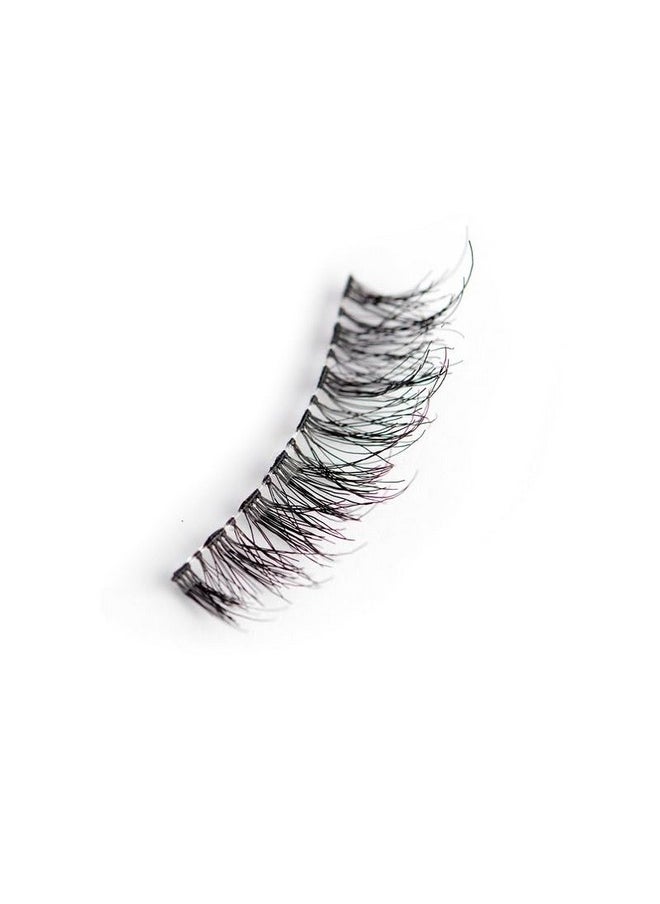 UROPARIS - Pro Lv1 Eyelashes For Women 3D Look Eye Lashes | Handmade, Light Voluminous False Lashes With Premium Virgin Hair | Invisible Band | For Glam Look & Enhance Beauty (Black) 1 Pair - Image 1