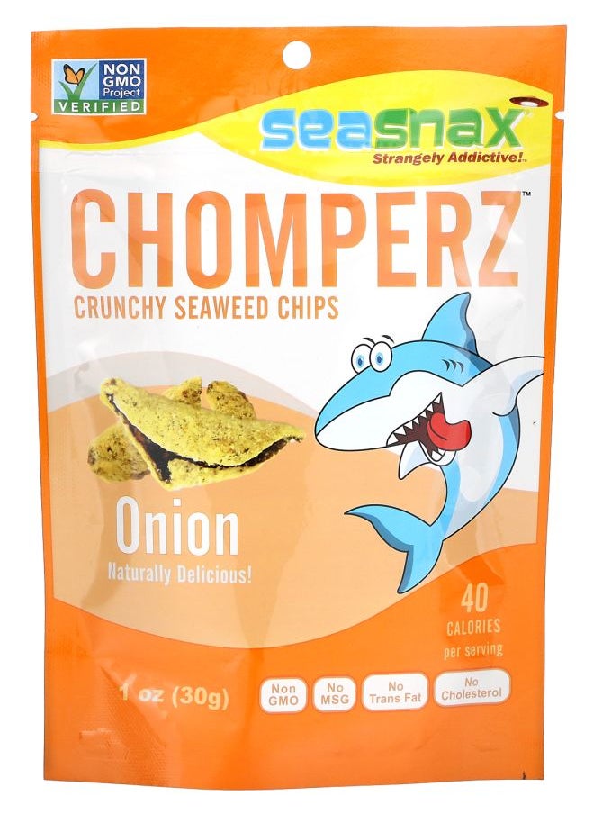 Chomperz Crunchy Seaweed Chips Onion 1 oz (30 g) - pzsku/ZA3DE025902DACB730EB4Z/45/_/1731509537/44ecf75c-e117-4db3-b648-95bddf7c8fcb