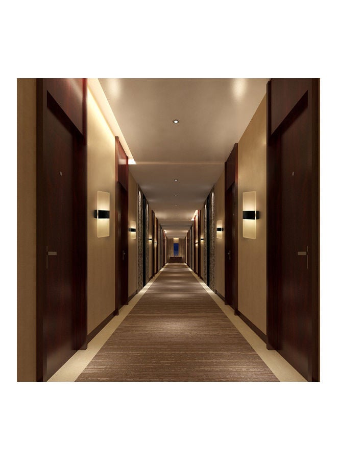 NIBEMINENT LED Acrylic Key Wall Lamp (Golden White, Right Angle) Gold 28*5*11cm - Image 3