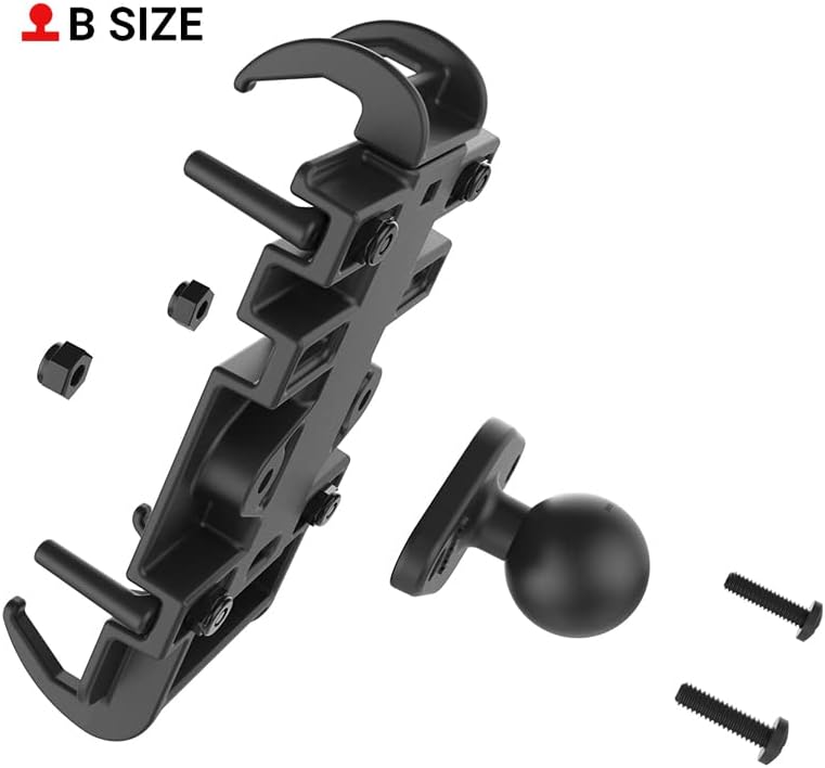 RAM Mounts Quick-Grip Small Phone Holder with Ball RAM-HOL-PD3-238AU with B Size 1" Ball - Image 1