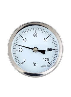 NIBEMINENT Temperature Thermometer Gauge White 63mm  - Image 1