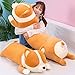 SNOWOLF Shiba Inu Plush Pillow Stuffed Animal Dog Cute Corgi Akita Soft Plush Toy Comfort Cushion Gifts for Girls Boys Sleeping 60cm 236 - Image 3