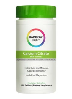 Rainbow Light 100% Calcium Citrate Minitabs 120 Minitabs  - Image 1