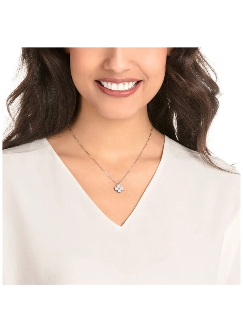 Generic - Swarovski Double sided Clover Necklace Latisha Lucky Guardian Love Flower Collar Chain - Image 1