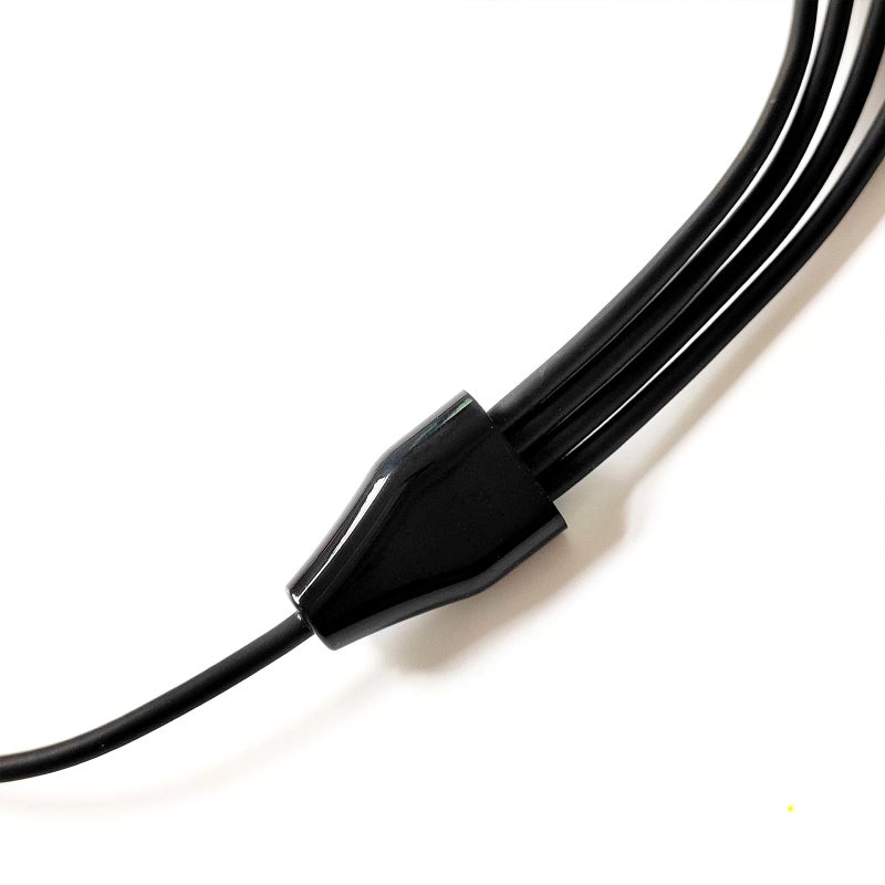 Black USB C Charging Cable 1 to 4 Ports for Phones Tablets and Pads - Image 5