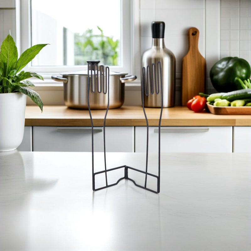 2pcs Kitchen Glove Holder: Stainless Steel Mitten Rack - Vertical Support Multi-Purpose Dishwashing Glove Drain - Drying Stand - Image 5
