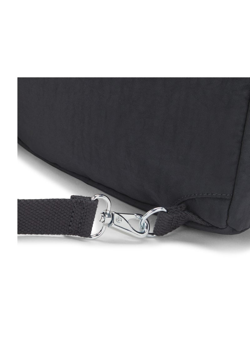 kipling - Firefly up small Backpack convertible to shoulder bag Black Noir - Image 1