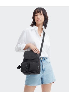 kipling Firefly up small Backpack convertible to shoulder bag Black Noir  - Image 2